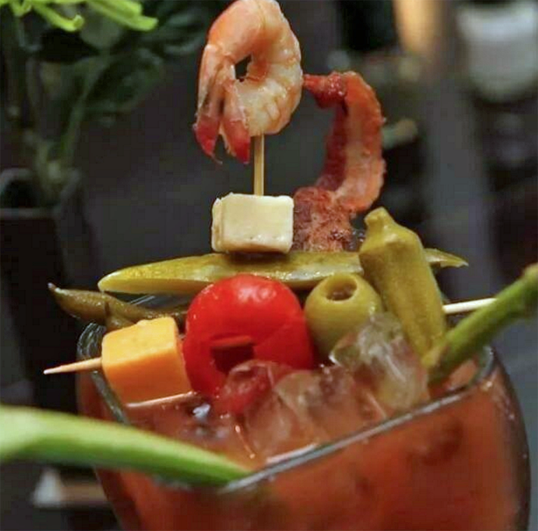 Crazy Bloody Mary with Bacon - 50Roads.com